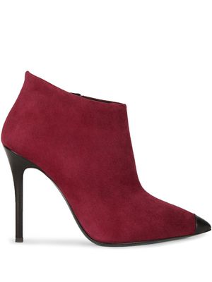 Giuseppe Zanotti bottines à bout pointu - Rouge