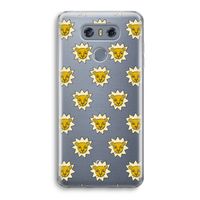 Leeuwenkoppen: LG G6 Transparant Hoesje Leeuwenkoppen: LG G6 Transparant Hoesje