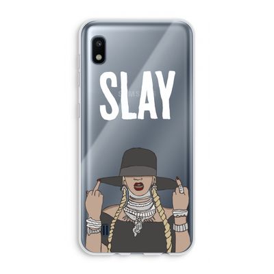 Slay All Day: Samsung Galaxy A10 Transparant Hoesje