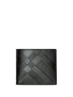 Burberry portefeuille en cuir - Noir - thumbnail