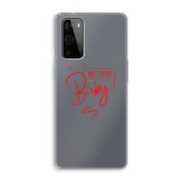 Not Your Baby: OnePlus 9 Pro Transparant Hoesje