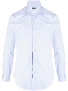 Barba chemise en popeline - Bleu