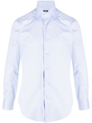Barba chemise en popeline - Bleu