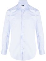 Barba chemise en popeline - Bleu