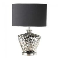 Searchlight SchemerlampNetwork chroom met zwart - EU4552CC