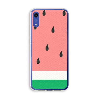 Watermeloen: Honor Play 8A Transparant Hoesje