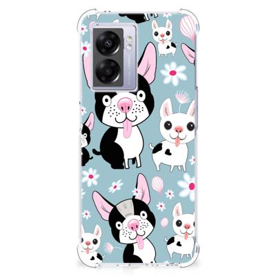 OPPO A77 5G | A57 5G Case Anti-shock Hondjes OPPO A77 5G | A57 5G Case Anti-shock Hondjes