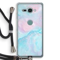 Fantasie pastel: Sony Xperia XZ2 Compact Transparant Hoesje met koord