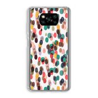 Tropical Dots: Xiaomi Poco X3 NFC Transparant Hoesje