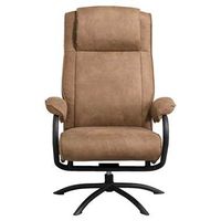 Relaxfauteuil Vic - taupe - Leen Bakker