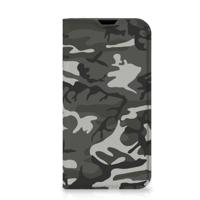 iPhone 13 Mini | Hoesje met Magneet | Army Light