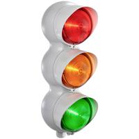 Grothe Stoplichtlamp AMP 8968 38968 Rood, Oranje, Groen Rood, Oranje, Groen 230 V