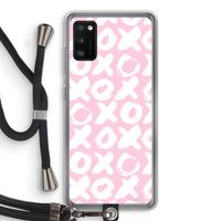 XOXO: Samsung Galaxy A41 Transparant Hoesje met koord XOXO: Samsung Galaxy A41 Transparant Hoesje met koord