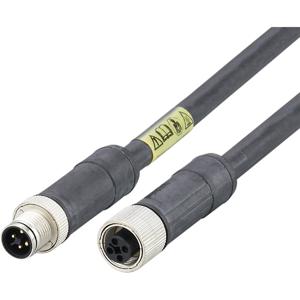 ifm Electronic E12425 Verbindingskabel Aantal polen (sensoren): 4, 4 Stekker, recht, Bus, recht 0.5 m 1 stuk(s)