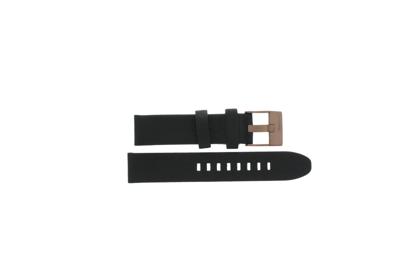 Horlogeband Diesel DZ5559 Leder Zwart 18mm