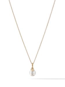 David Yurman collier Solari en or 18ct serti de perles et de diamants