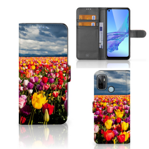 OPPO A53 | OPPO A53s Hoesje Tulpen