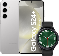 Samsung Galaxy S24 Plus 256GB Grijs 5G + Galaxy Watch 6 Classic Zwart 47mm