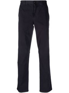 PS Paul Smith pantalon chino slim à patch logo - Bleu