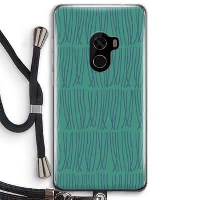 Swirls: Xiaomi Mi Mix 2 Transparant Hoesje met koord