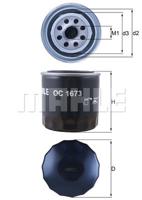 Oliefilter MAHLE, Diameter (mm)80mm, u.a. für Hyundai, Subaru, KIA, Honda, Proton, Mazda, Mitsubishi, Genesis - thumbnail