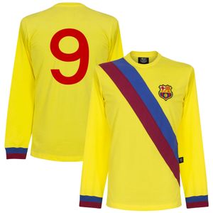 Barcelona Retro Uitshirt 1974-1975 + 9