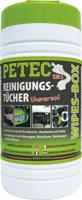 PETEC handreinigingsdoek "wipes-box" cleaning cloths box 120 tuecher