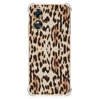 OPPO A17 Case Anti-shock Leopard