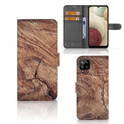 Samsung Galaxy A12 | Book Style Case | Tree Trunk