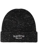 Supreme bonnet Rainbow Speckle - Noir