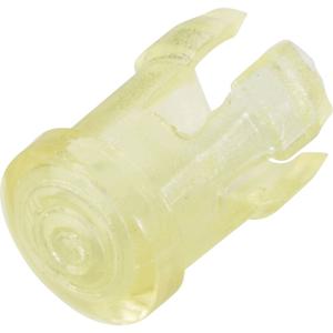 TRU COMPONENTS TC-13030648 Verlichtingskap Geel, Transparant Geschikt voor LED 3 mm