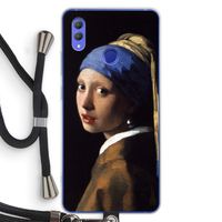 The Pearl Earring: Honor Note 10 Transparant Hoesje met koord
