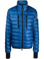 Moncler Grenoble veste matelassée à patch logo - Bleu - thumbnail