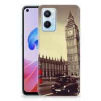 OPPO A96 | OPPO A76 | Silliconen Back Cover | Londen