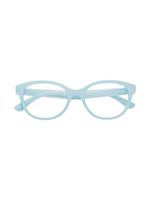 Dolce & Gabbana Kids lunettes de vue à monture rectangulaire - Bleu