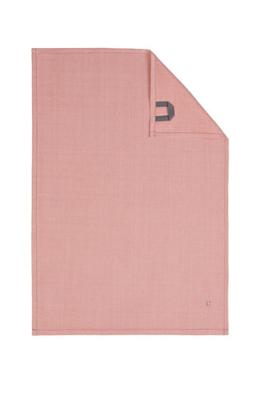Cawö Cawö theedoek Solid 50x70 rouge