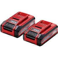 Einhell 18V 3Ah PXC Plus Twinpack 4511631 Gereedschapsaccu 18 V 3000 mAh Li-ion