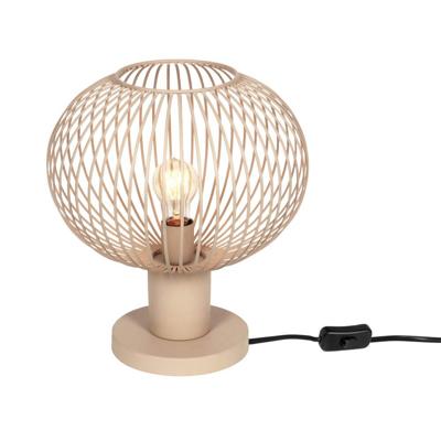Trio Draad tafellampGila Ø 33cm - zand - 565790166