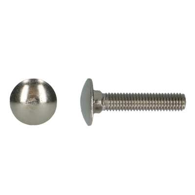 pgb-Europe PGB-FASTENERS | Houtbout A2 DIN 603 M8x120 | 50 st 000603A00008001203