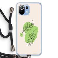 Beleaf in you: Xiaomi Mi 11 Lite Transparant Hoesje met koord