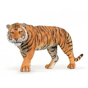 Plastic speelgoed figuur tijger 15 cm   -