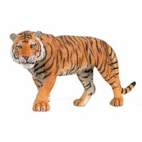 Plastic speelgoed figuur tijger 15 cm   - - thumbnail