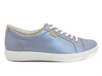 Zilveren Ecco Veterschoenen Soft 7