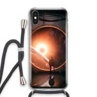 Ephemeral: iPhone XS Transparant Hoesje met koord