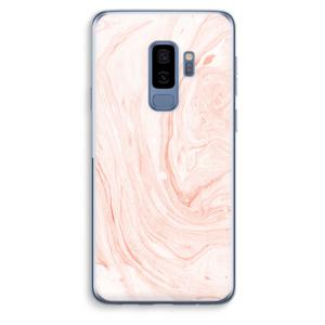 Peach bath: Samsung Galaxy S9 Plus Transparant Hoesje