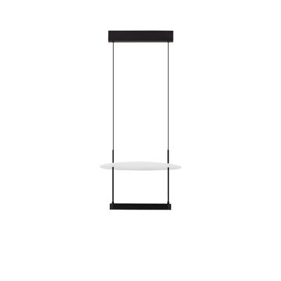 Lyora HanglampDiona Ø 40cm zwart met wit 2700K - 9580571
