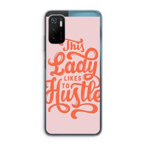 Hustle Lady: Xiaomi Poco M3 Pro 5G Transparant Hoesje