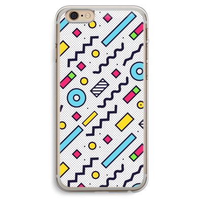 8-bit N°8: iPhone 6 Plus / 6S Plus Transparant Hoesje