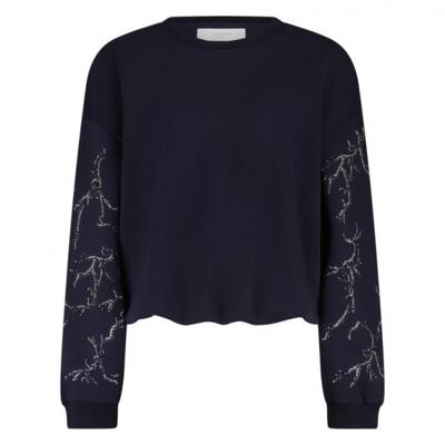 Nukus - Blauw | Dames | Trui | Blauw | 3XL | regular | Kamst mode