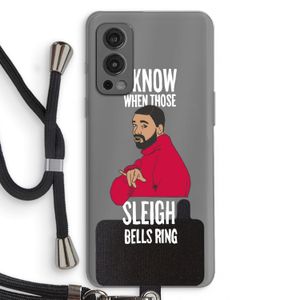 Sleigh Bells Ring: OnePlus Nord 2 5G Transparant Hoesje met koord